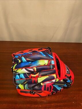 Ortiz34 9” Tee Ball Glove  Right Hand Throw  Blue Red  2020 Limited Edition